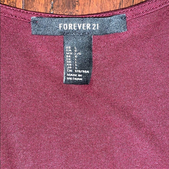 Forever 21 maroon dress - Picture 2 of 3